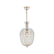 Bohemian Basket Chandelier - Width: 20 cm - Brass Fixtures