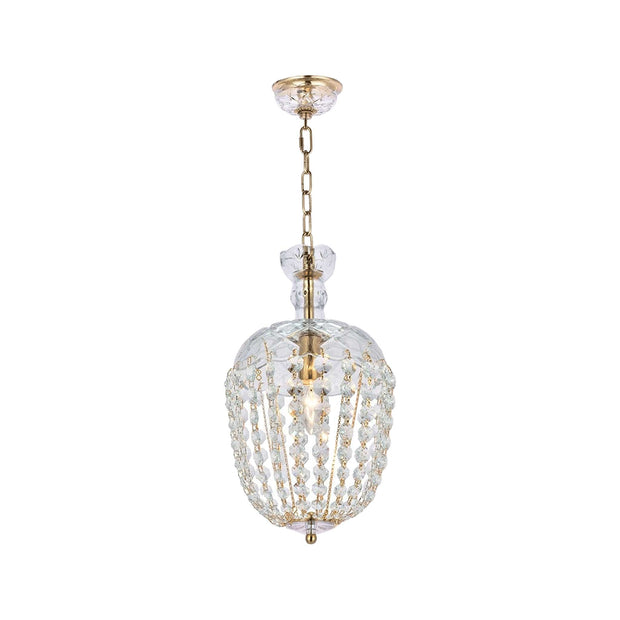 Bohemian Basket Chandelier - Width: 20 cm - Brass Fixtures