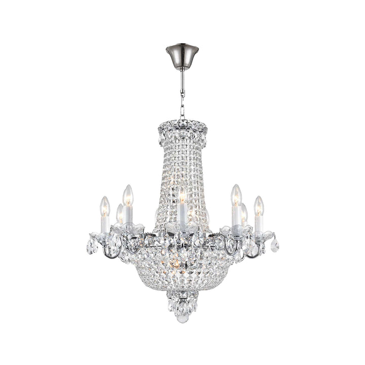 NewYork Empress - Basket Chandelier - Chrome - Width: 60cm