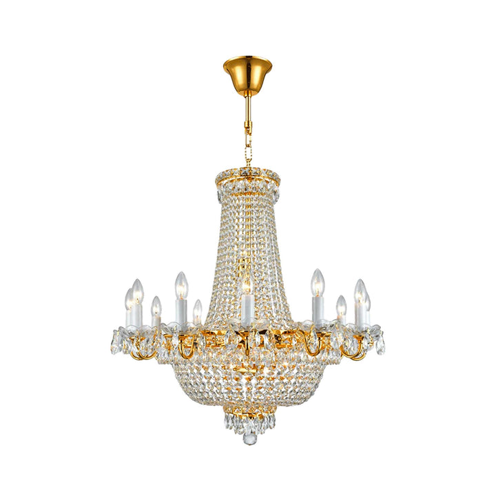 NewYork Empress - Basket Chandelier - Gold - Width: 75cm - Designer Chandelier Australia