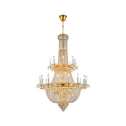 NewYork Empress - Basket Chandelier - Gold - Width: 102cm