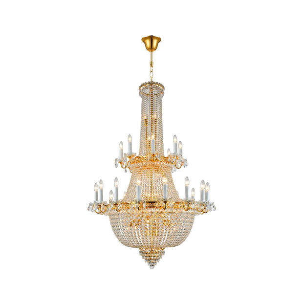 NewYork Empress - Basket Chandelier - Gold - Width: 102cm