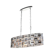 Aurora Oval - NewYork Pendant Chandelier -Length: 90cm