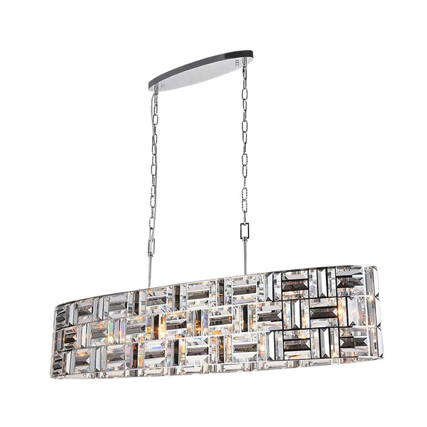 Aurora Oval - NewYork Pendant Chandelier -Length: 120cm