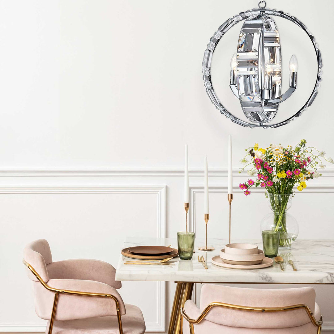 Aurora NewYork ORB - 4 Light - Chrome