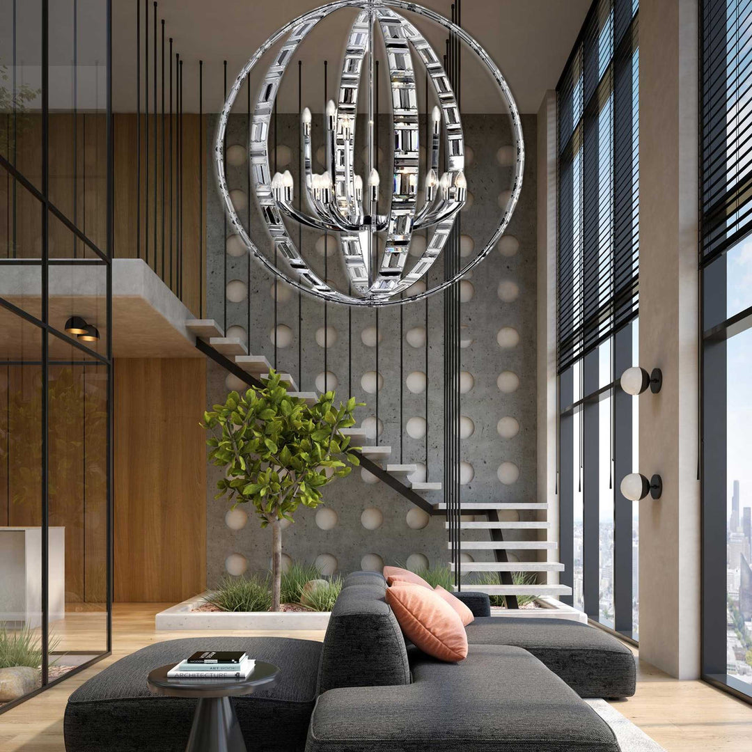 Aurora NewYork ORB - 18 Light - Chrome