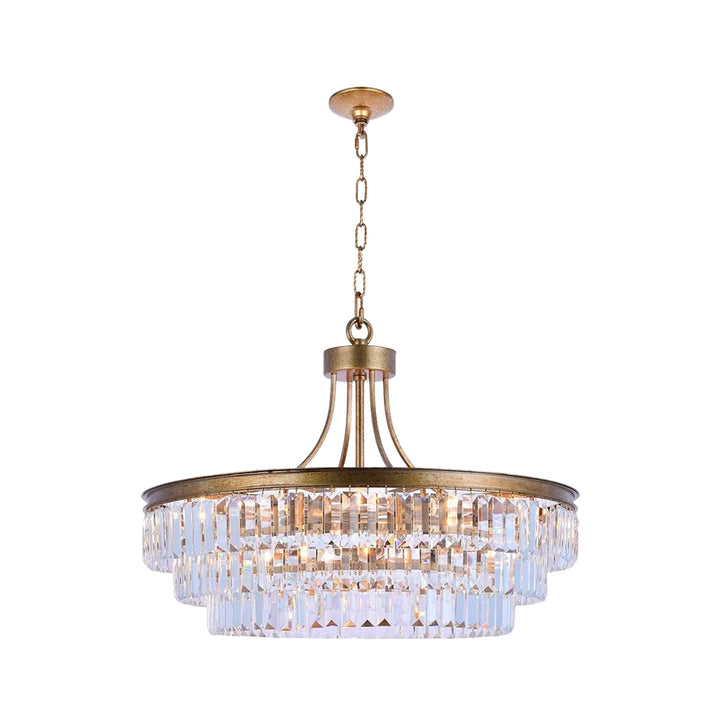 Jordan Collection - 70cm - Antique Gold - Designer Chandelier Australia