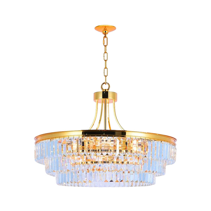 Jordan Collection - 70cm - Gold Plated - Designer Chandelier Australia