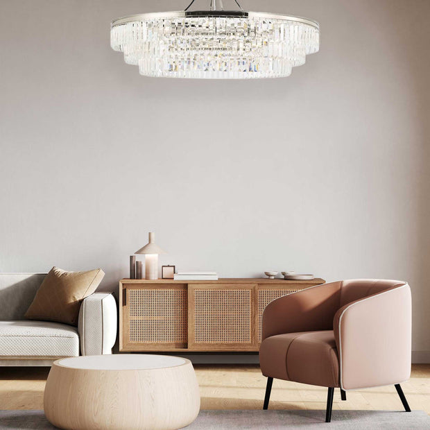 Jordan Collection - 90cm - Polished Nickel