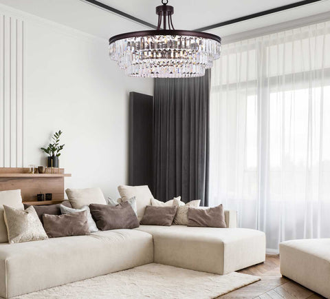 Jordan Collection - 70cm - Warm Bronze Finish