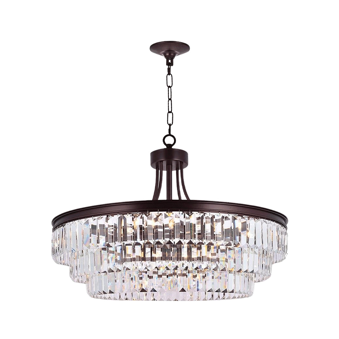 Jordan Collection - 70cm - Warm Bronze Finish - Designer Chandelier Australia