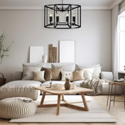 NewYork Alfa - 8 Light - Round - Bronze Plated