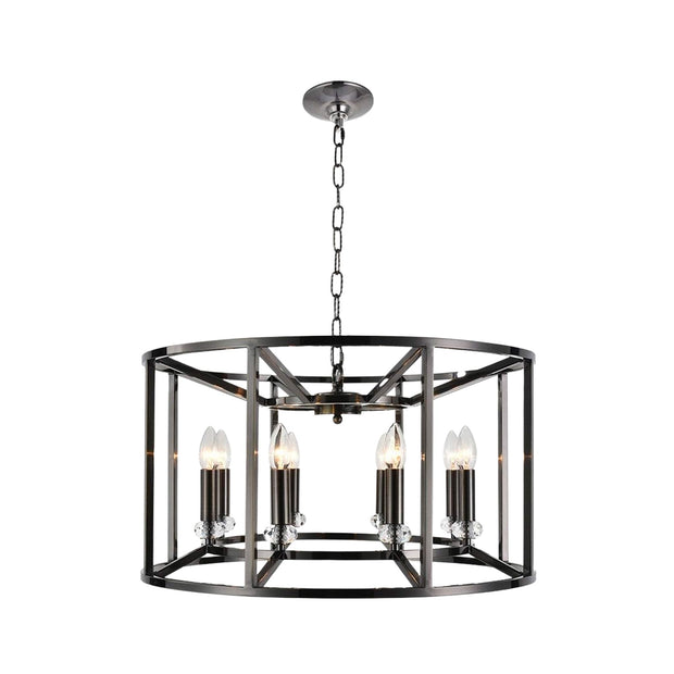 NewYork Alfa - 8 Light - Round - Bronze Plated