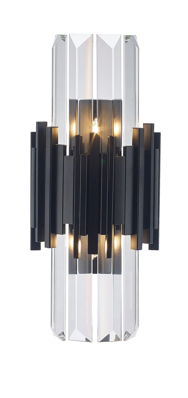 Allegra Collection - Wall Sconce - Matte Black