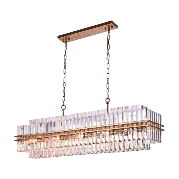 Ashton Collection - 120 cm Bar Light - Antique Gold Finish