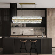 Ashton Collection - 150 cm Bar Light - Antique Gold Finish