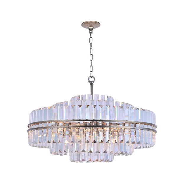 Ashton Collection - 80cm Chandelier - Champagne Finish