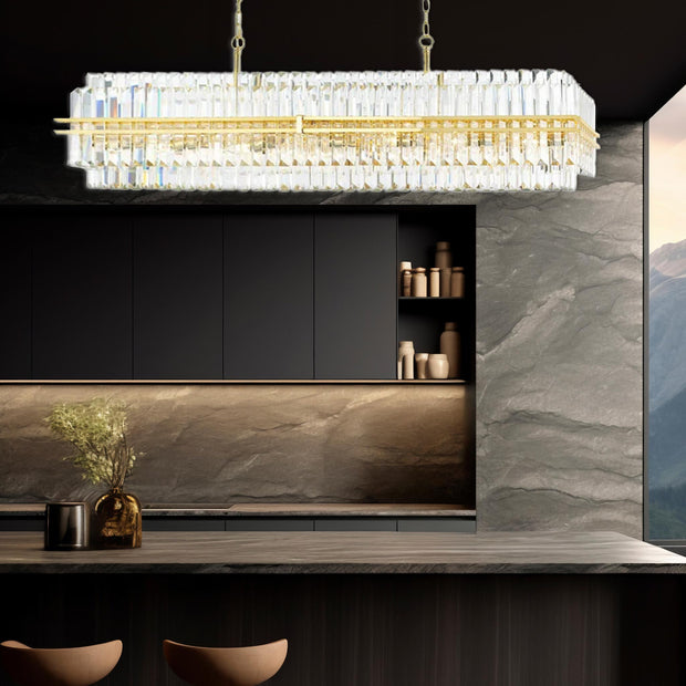 Ashton Collection - 150 cm Bar Light - Gold Plated