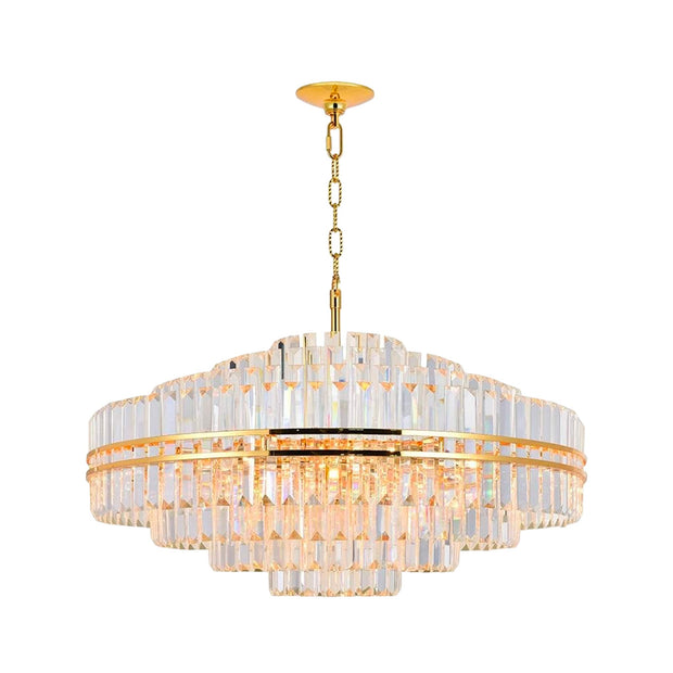 Ashton Collection - 100cm Chandelier - Gold Plated