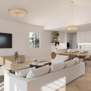 Ashton Collection - 68cm Chandelier - Gold Plated