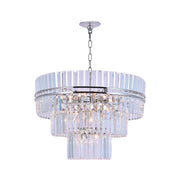 Ashton Collection - Three Tier - 80cm - Nickel Plated