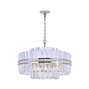 Ashton Collection - 55cm Chandelier - Nickel Plated