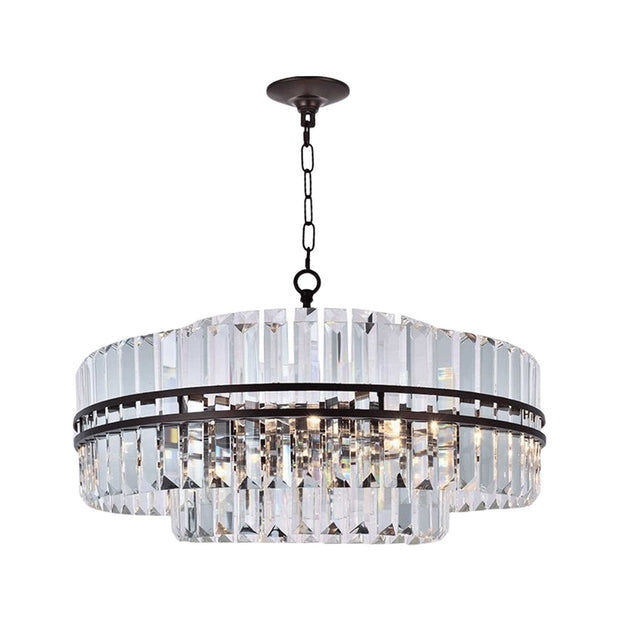 Ashton Collection - 68cm Chandelier - Warm Bronze Finish