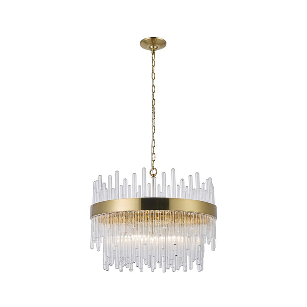 Selene Collection - 55cm Chandelier - Brass