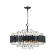 Allegra Collection - 83cm Chandelier - Matte Black