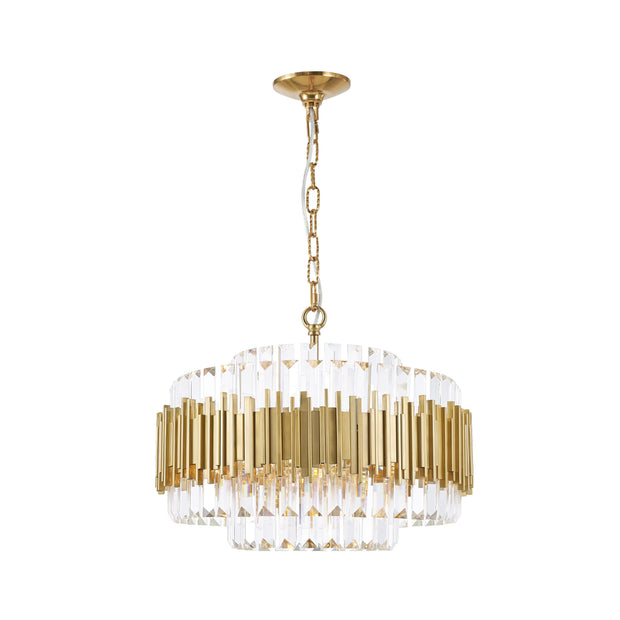 Allegra Collection - 58cm Chandelier - Brass