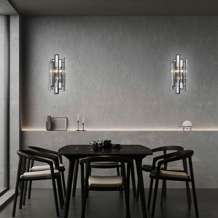 Rhea Collection - Wall Sconce- Matte Black