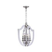 NewYork Lantern 4 Light - Polished Nickel Finish