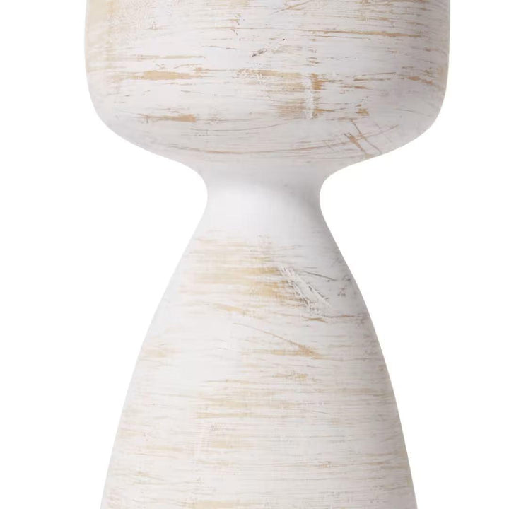 Odelle Candle Holder Whitewash
