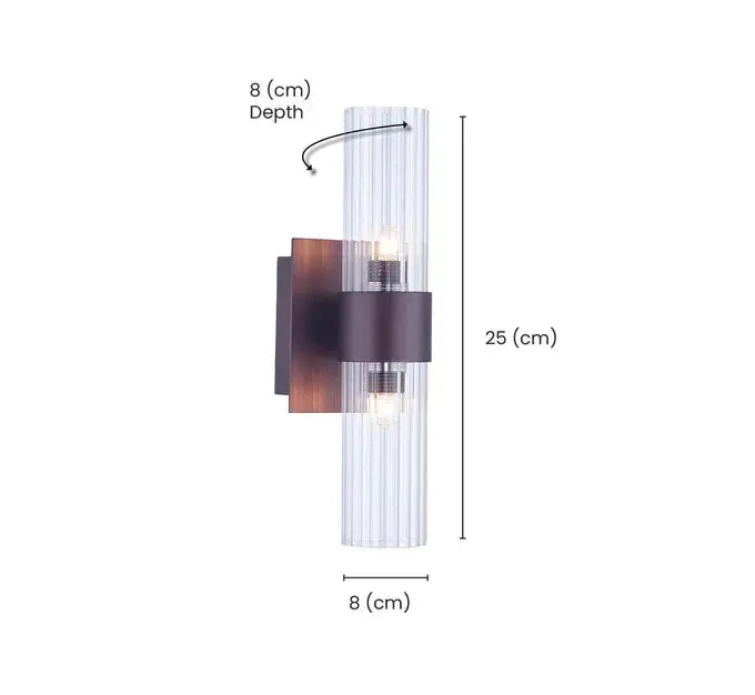 Provincial Collection Wall Sconce - Warm Bronze - H:25cm