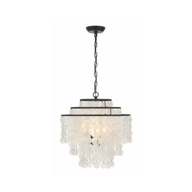 Gigi Collection - Chandelier - Dark Bronze - W:46cm
