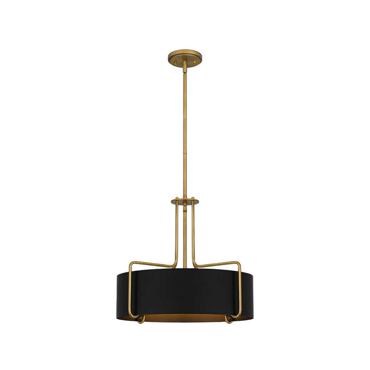 Possini Collection - Pendant - Satin Brass & Matte Black