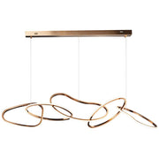 Hampton Collection - Chandelier - Brushed Champagne