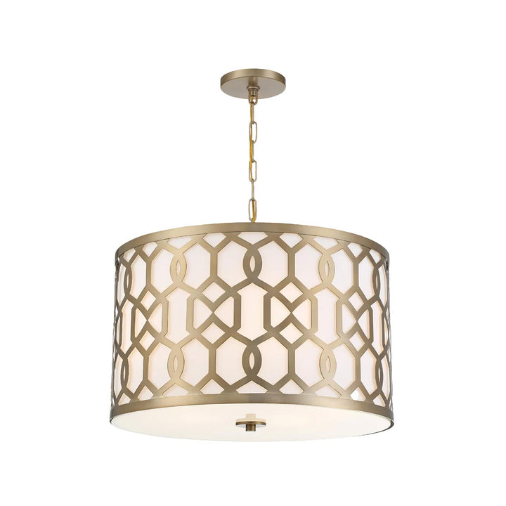 Niles Collection - Pendant - Satin Brass - W:61.5cm