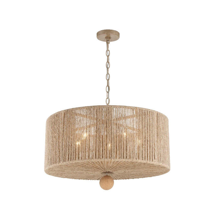 Karina Collection - Pendant - Rattan - W:60cm