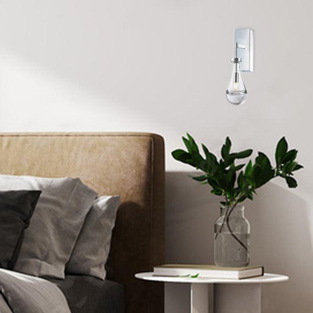 Rayne Collection - Single Light Wall Sconce - Chrome - Designer Chandelier Australia