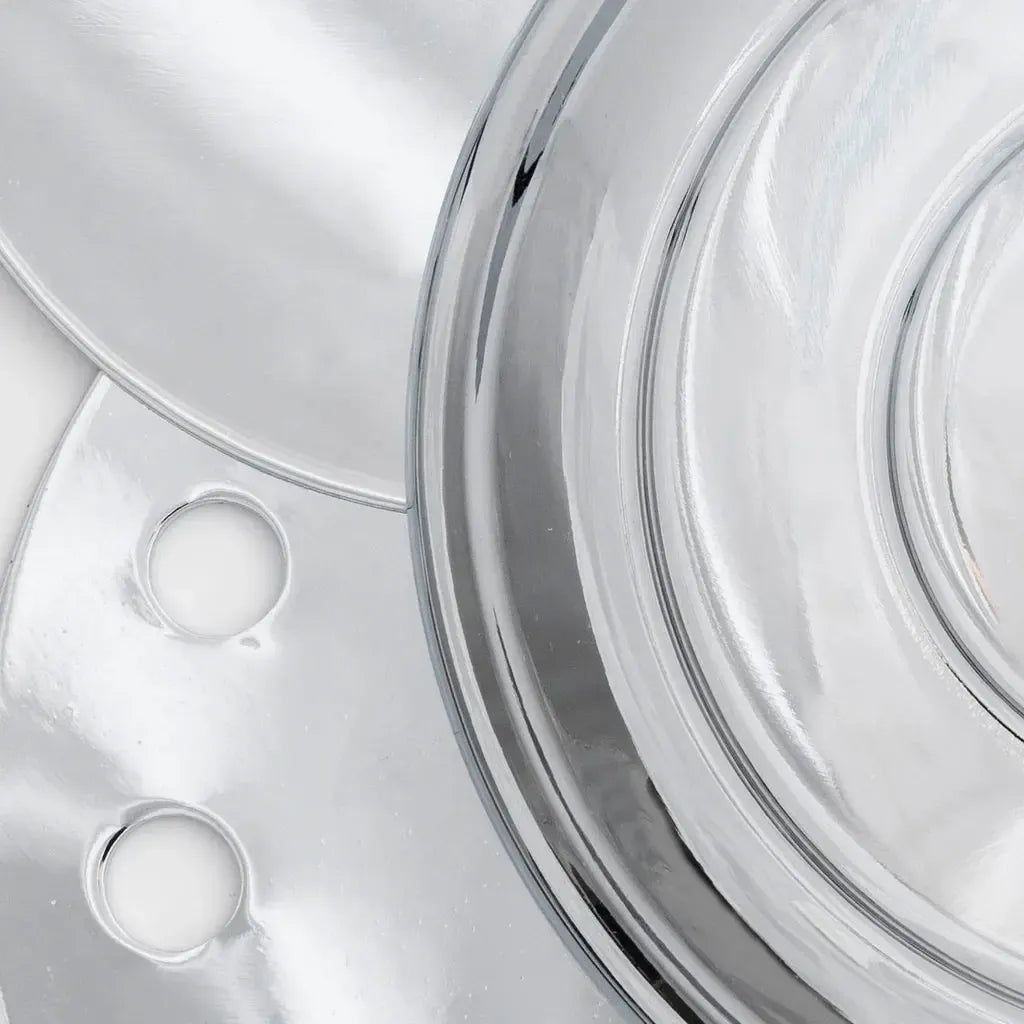 Dakota Collection - 5 Lights Flush Mount - Chrome - Designer Chandelier Australia