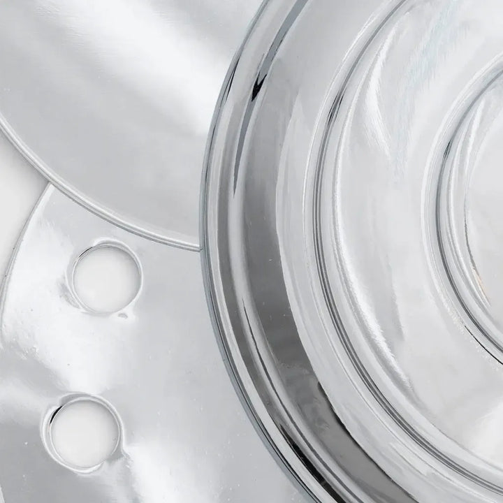 Dakota Collection - 5 Lights Flush Mount - Chrome - Designer Chandelier Australia