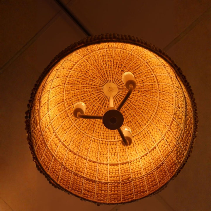 Roxy Collection - Matte White Pendant - W:40cm