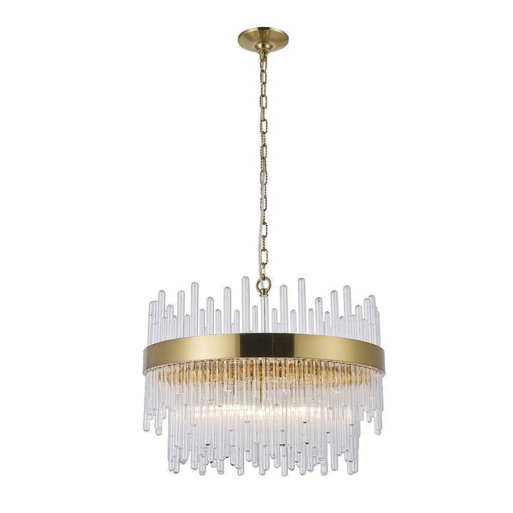 Selene Collection - 55cm Chandelier - Brass