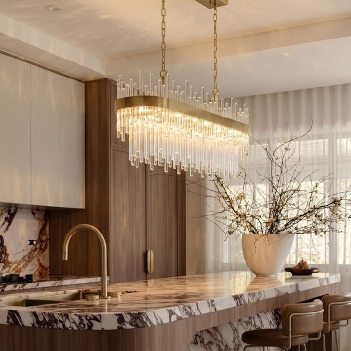 Selene Collection- 80cm Bar Light- Brass