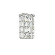 Modular Wall Sconce Light - Rectangle - CHROME