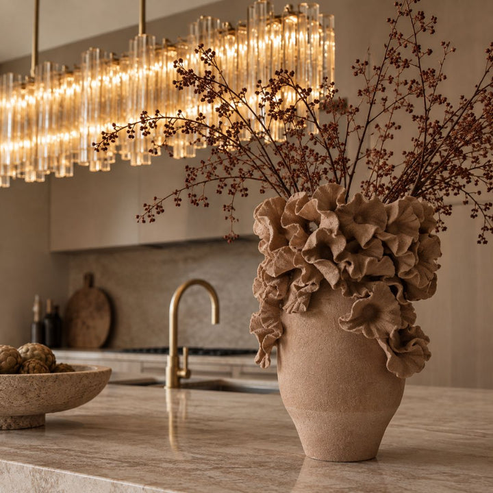Terra Ceramic Vase Taupe