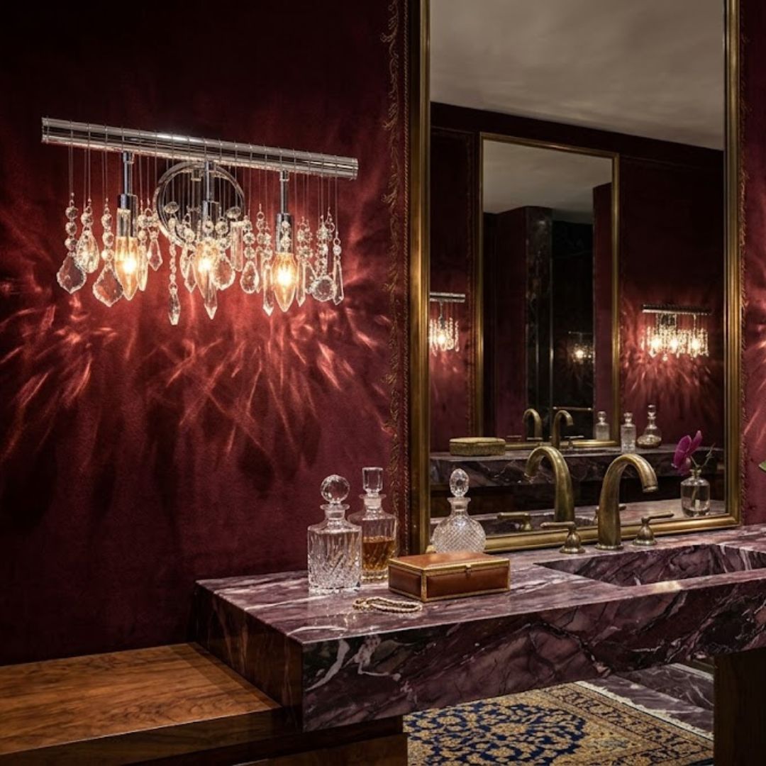 Trinity Modern Crystal Wall Sconce