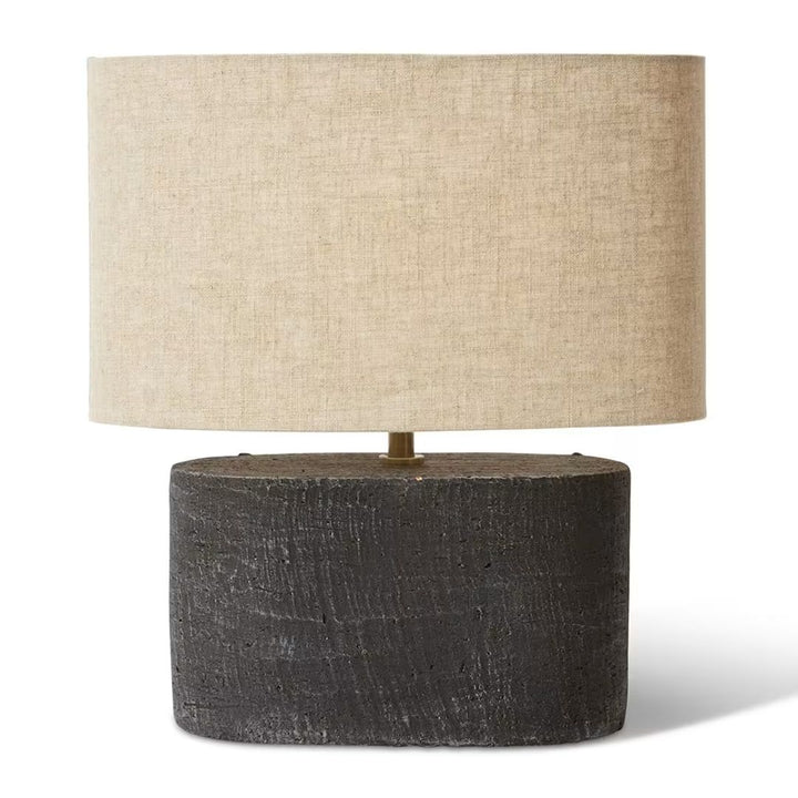 Vannah Table Lamp Black/Natural