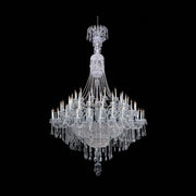 Bohemian Prague 122 Light Crystal Chandelier - CHROME